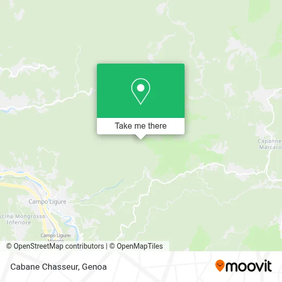 Hunter Cabin map