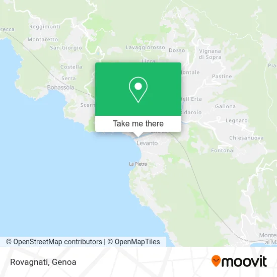 Rovagnati map