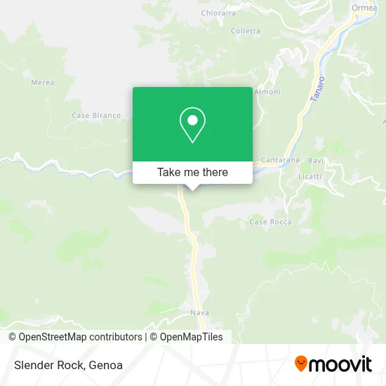Slender Rock map