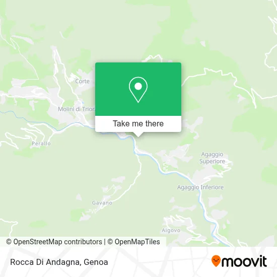 Rocca Di Andagna map