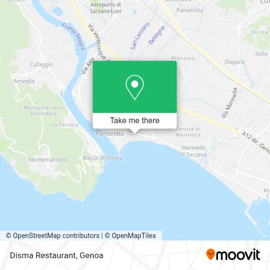 Disma Restaurant map