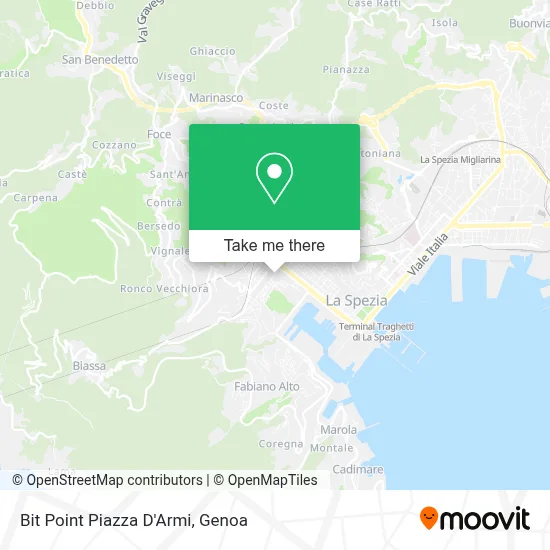 Bit Point Piazza D'Armi map