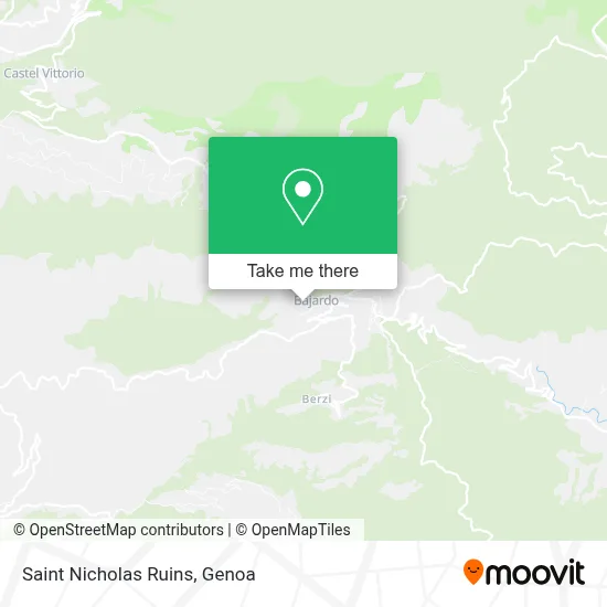 Saint Nicholas Ruins map