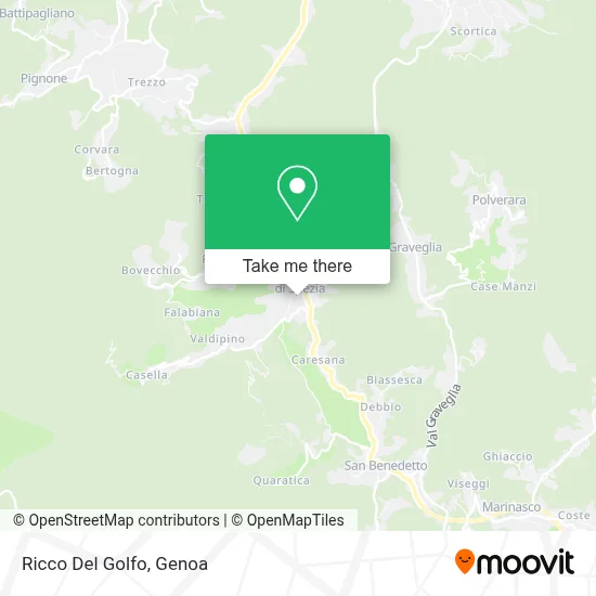 Ricco Del Golfo map