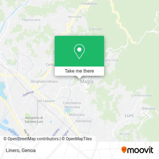 Linero map