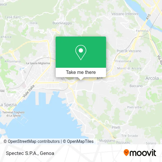 Spectec S.P.A. map