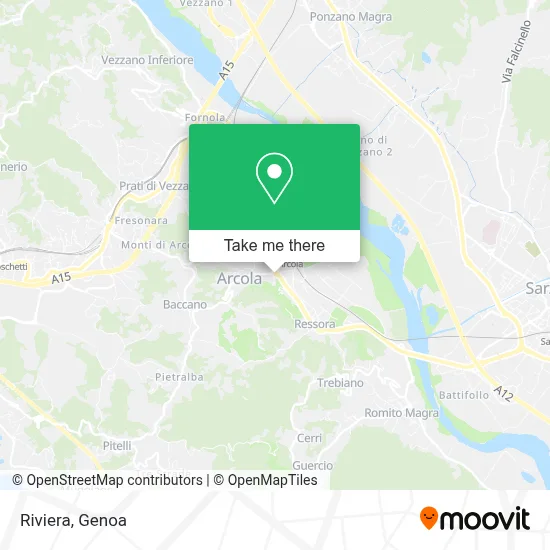 Riviera map