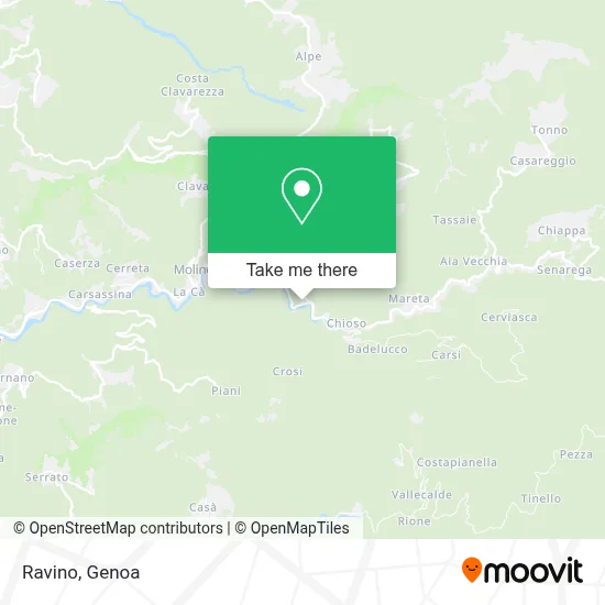Ravino map