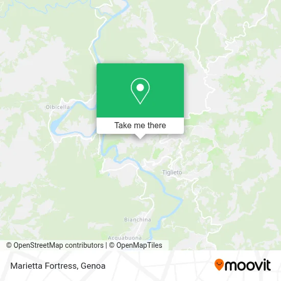 Marietta Fortress map