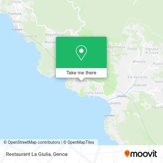 Restaurant La Giulia map