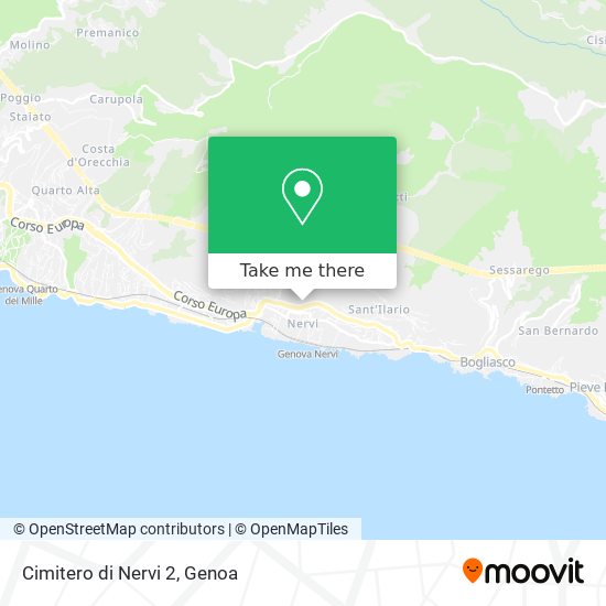 Cimitero di Nervi 2 map