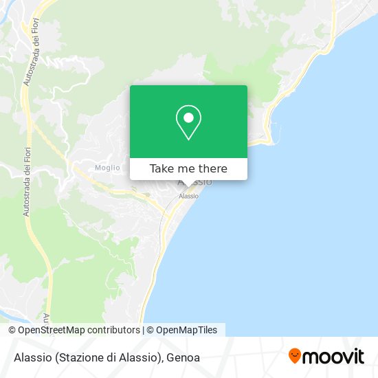Alassio (Stazione di Alassio) map