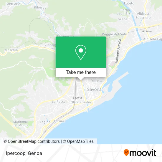 Ipercoop map