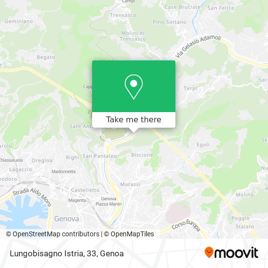 Lungobisagno Istria, 33 map
