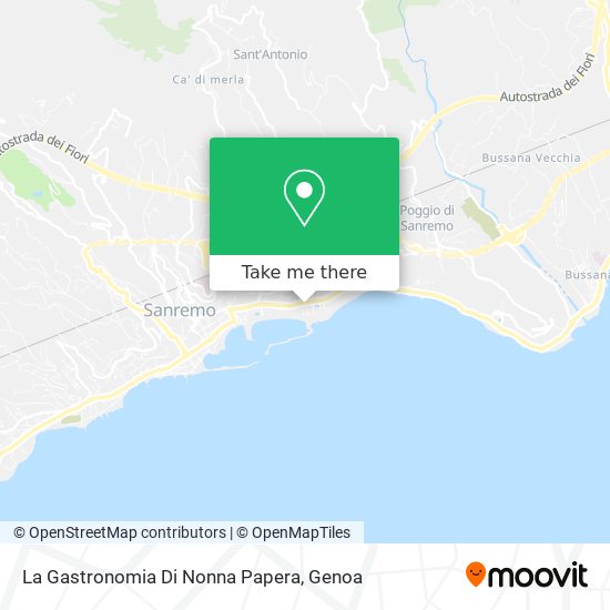 La Gastronomia Di Nonna Papera map