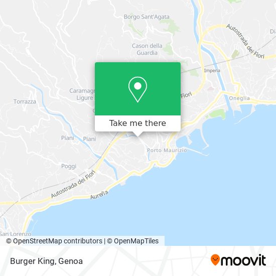 Burger King map