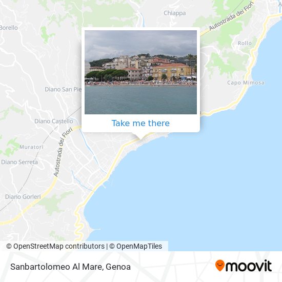 Sanbartolomeo Al Mare map