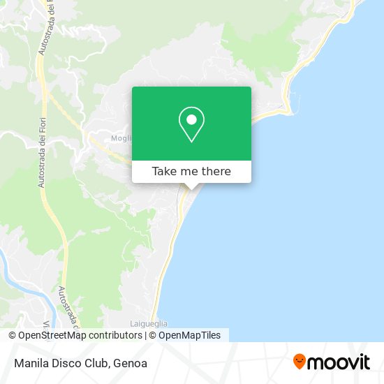 Manila Disco Club map