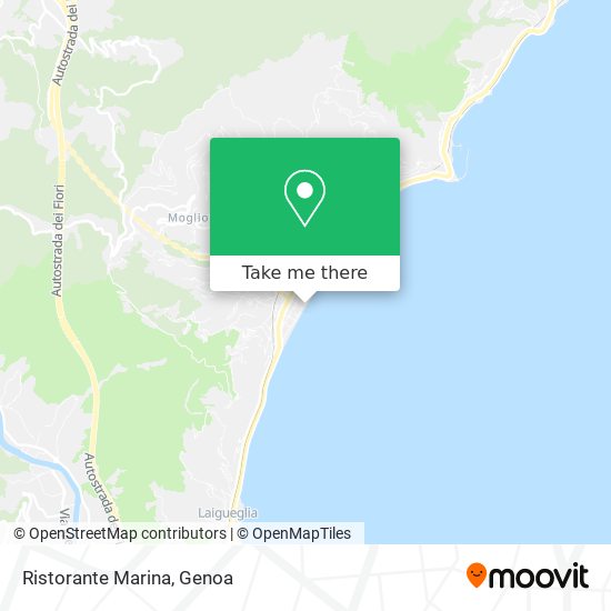 Ristorante Marina map