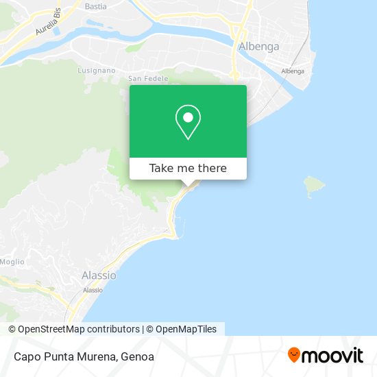 Capo Punta Murena map