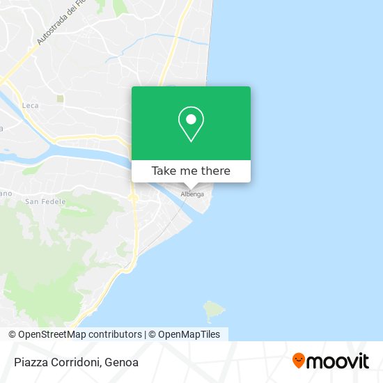 Piazza Corridoni map