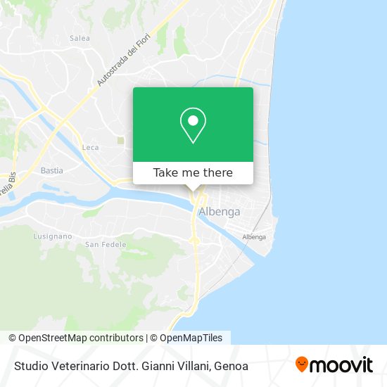 Studio Veterinario Dott. Gianni Villani map