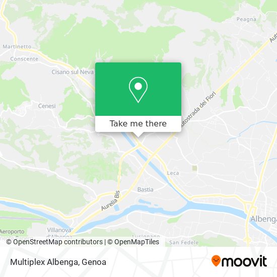 Multiplex Albenga map
