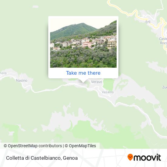 Colletta di Castelbianco map