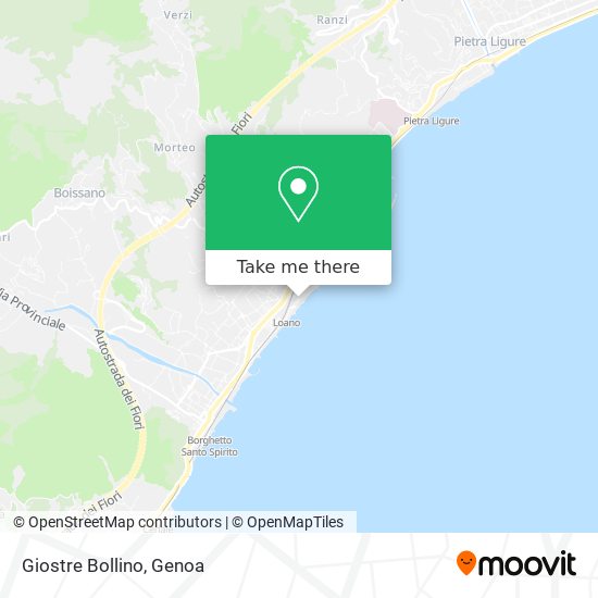 Giostre Bollino map