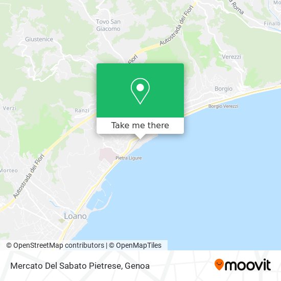 Mercato Del Sabato Pietrese map