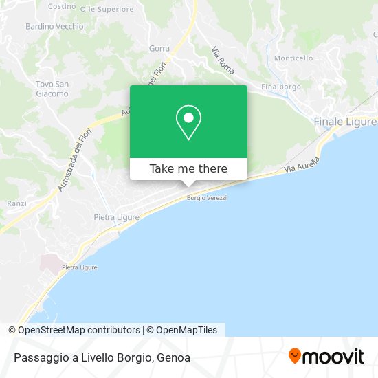 Passaggio a Livello Borgio map