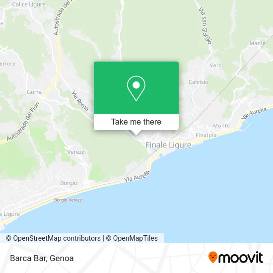Barca Bar map