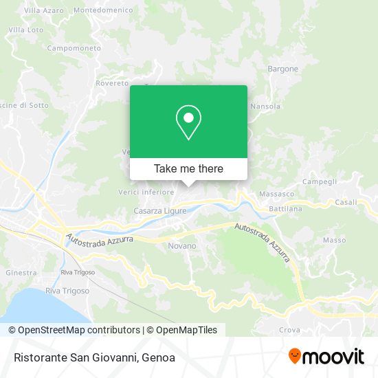 Ristorante San Giovanni map