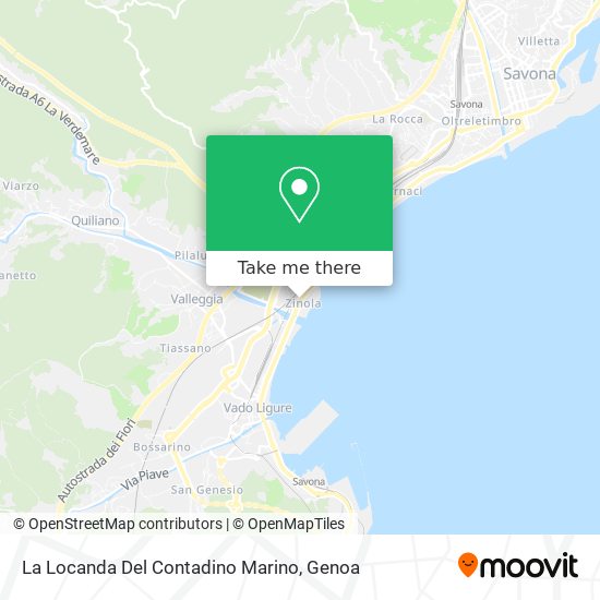 La Locanda Del Contadino Marino map