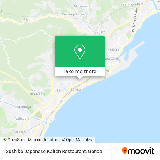 Sushiko Japanese Kaiten Restaurant map