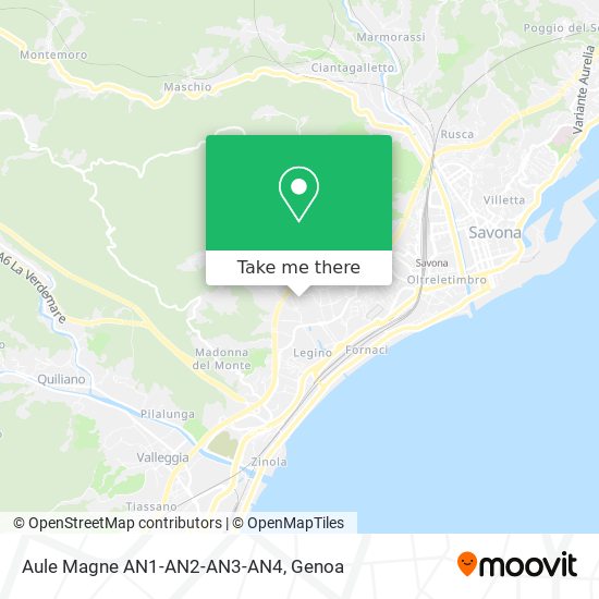 Aule Magne AN1-AN2-AN3-AN4 map