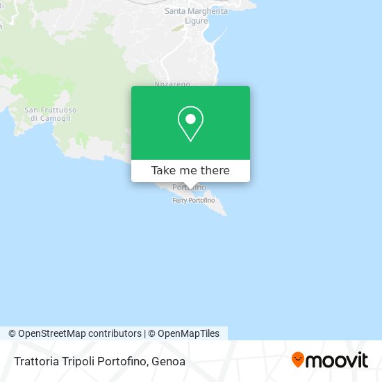 Trattoria Tripoli Portofino map