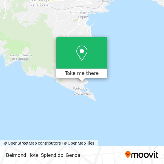 Belmond Hotel Splendido map