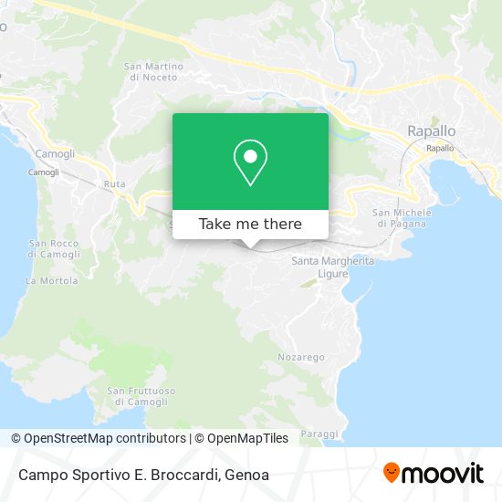 Campo Sportivo E. Broccardi map