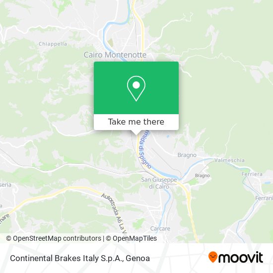 Continental Brakes Italy S.p.A. map