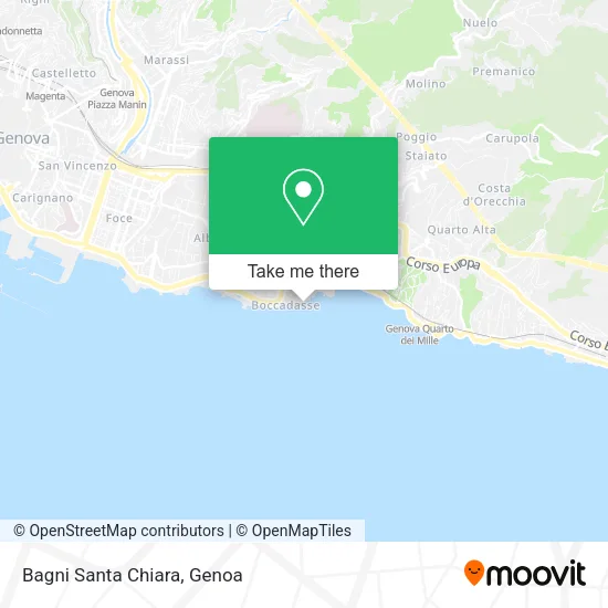 Bagni Santa Chiara map