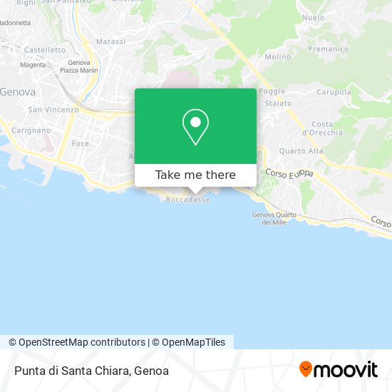 Punta di Santa Chiara map