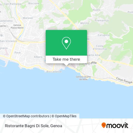 Ristorante Bagni Di Sole map