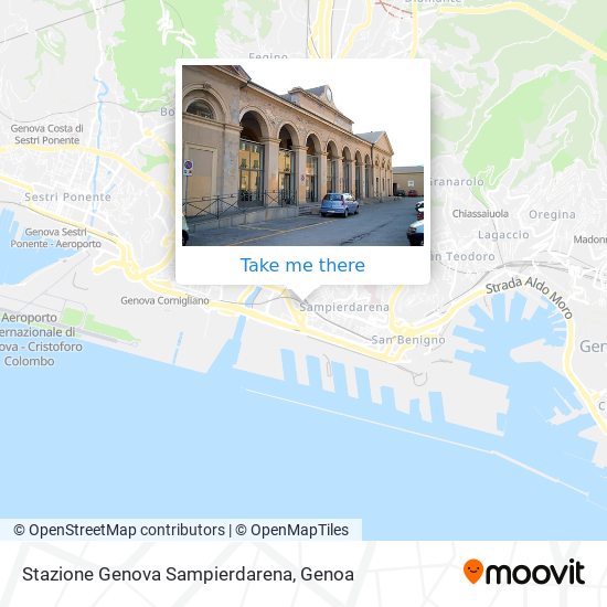 Stazione Genova Sampierdarena map