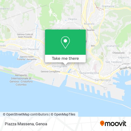 Piazza Massena map