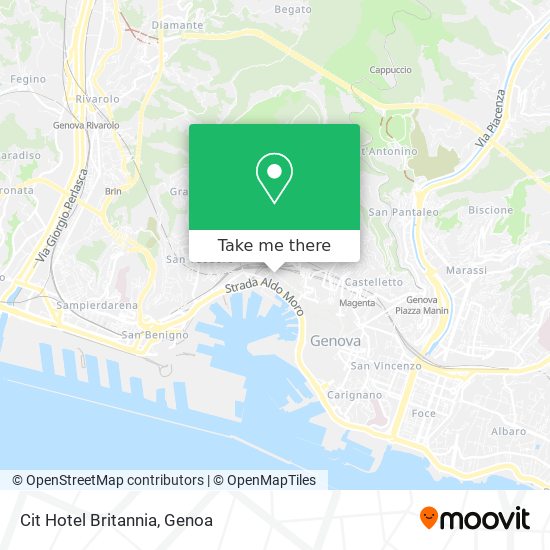 Cit Hotel Britannia map
