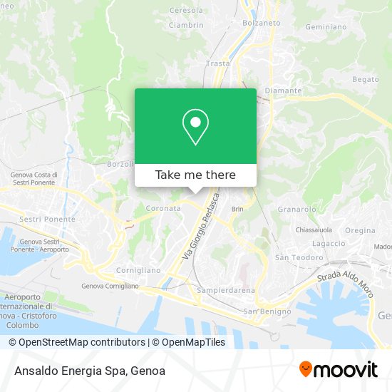 Ansaldo Energia Spa map