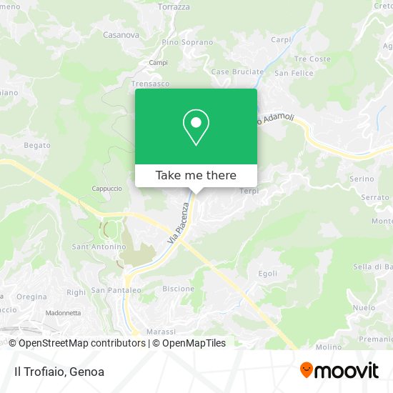 Il Trofiaio map