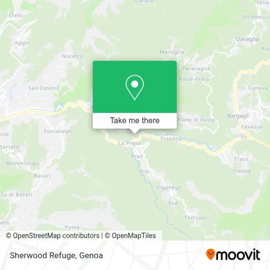 Sherwood Refuge map