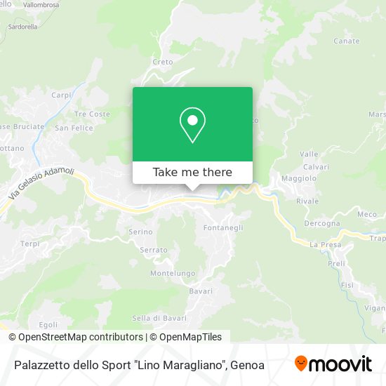 Palazzetto dello Sport "Lino Maragliano" map